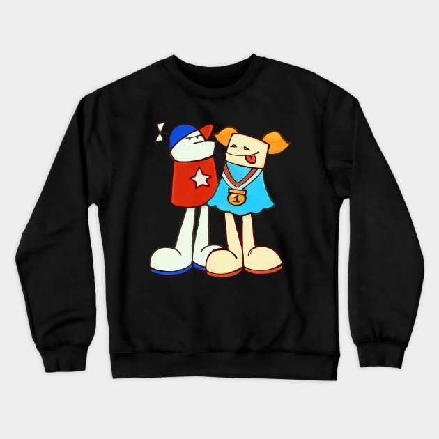 Homestar runner & Champeen Crewneck Sweatshirt by xxlisagamerxx